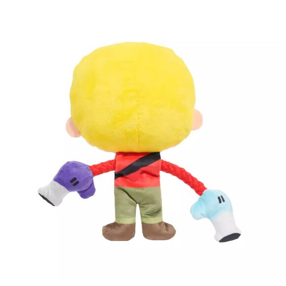 BARK Home Alone Kevin Kick Butt Rope‎ Tug Dog Toy Bark Squeaky Toss Fetch Shake - Picture 2 of 3